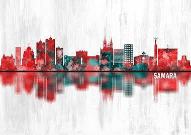 Samara Russia Skyline