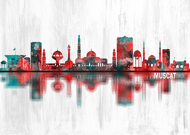 Muscat Oman Skyline