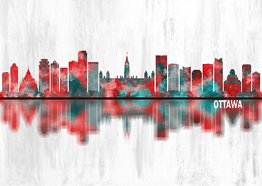 Ottawa Canada Skyline