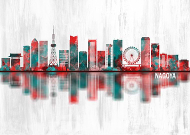Nagoya Japan Skyline