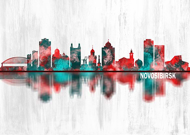 Novosibirsk Russia Skyline