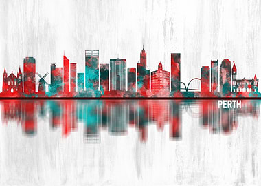 Perth Australia Skyline