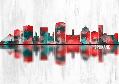 Spokane Washington Skyline