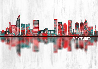 Montevideo Uruguay Skyline