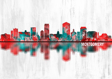 Montgomery Alabama Skyline