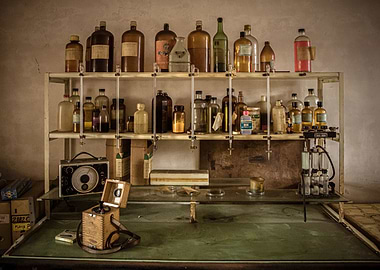 The mad scientists lab