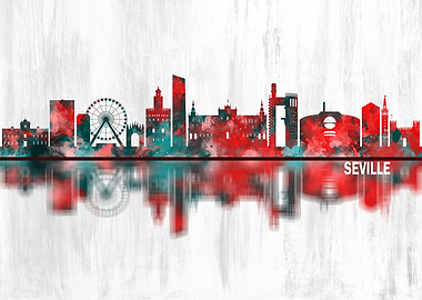 Seville Spain Skyline