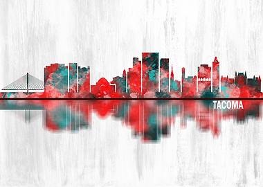 Tacoma Washington Skyline