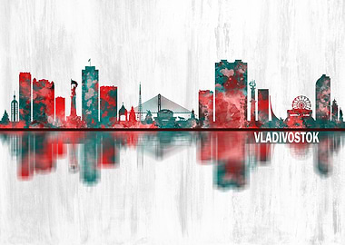 Vladivostok Russia Skyline