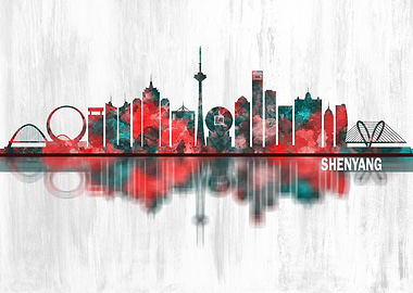 Shenyang China Skyline