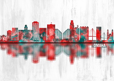 Omaha Nebraska Skyline