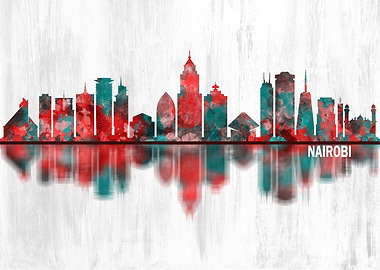 Nairobi Kenya Skyline