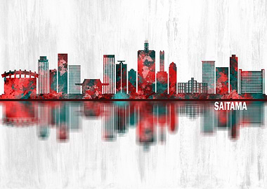 Saitama Japan Skyline