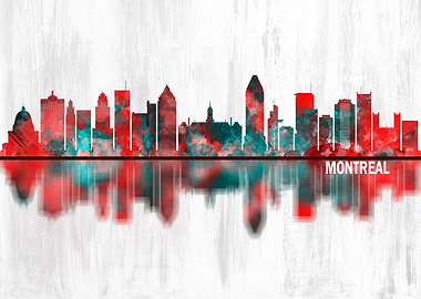 Montreal Canada Skyline