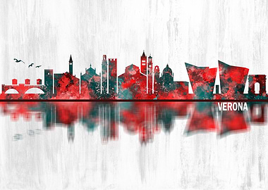 Verona Italy Skyline