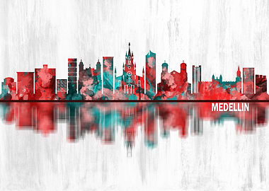 Medellin Colombia Skyline