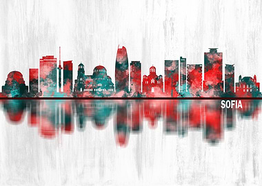 Sofia Bulgaria Skyline