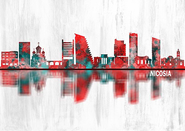 Nicosia Cyprus Skyline