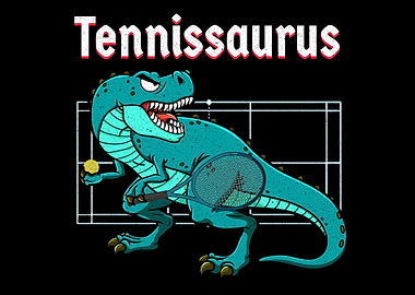 Dino Tennis Geschenk