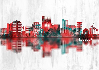 Lubbock Texas Skyline