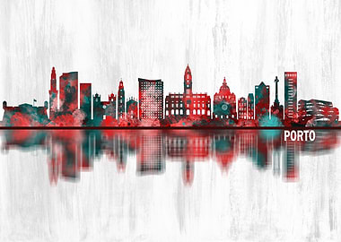 Porto Portugal Skyline