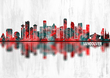Vancouver Canada Skyline