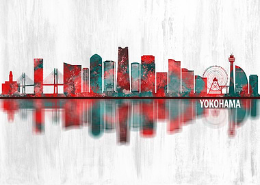Yokohama Japan Skyline