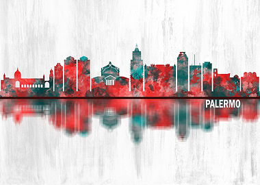 Palermo Italy Skyline