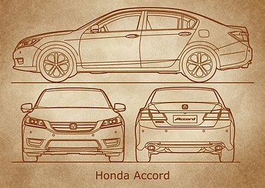 Honda Accord 2013 old