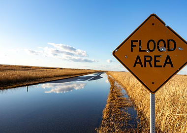Flood area