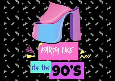 Platform Shoes 90s Retro