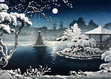 Moon Over Hibiya Park