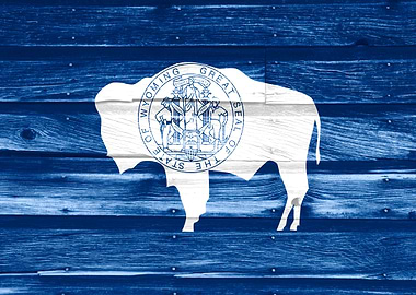 Wyoming State Flag