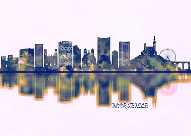 Marseille Skyline