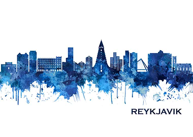 Reykjavik Iceland Skyline