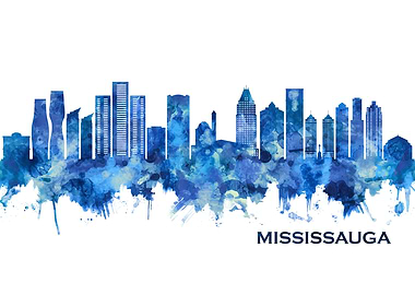 Mississauga Canada Skyline