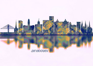 Savannah USA Skyline