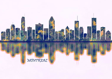 Montreal Canada Skyline