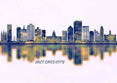 Salt Lake City Skyline