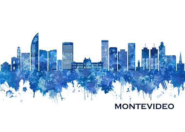 Montevideo Uruguay Skyline