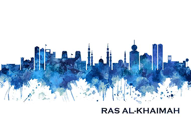 Ras AlKhaimah UAE Skyline