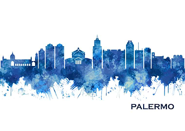 Palermo Skyline Blue