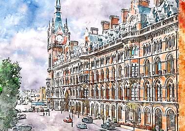 London In Watercolor