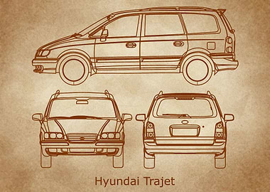 Hyundai Trajet 2005 old
