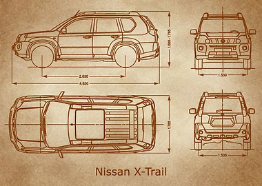 Nissan XTrail 2007 old