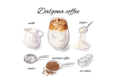 Dalgona Coffee