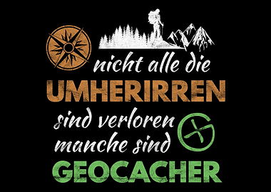 Spruch Geocache Motiv
