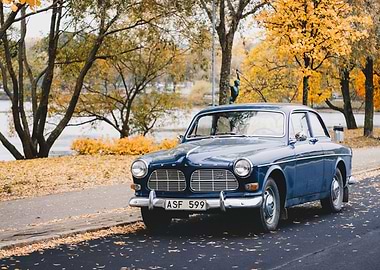 Volvo in Autumn