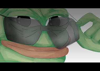 the cool pepe meme