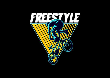 Freestyle BMX Biker